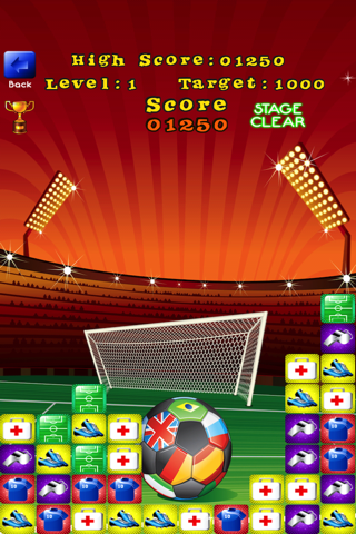 Football Saga Blitz: A Live Real World Striker Team - Free Game Edition screenshot 2