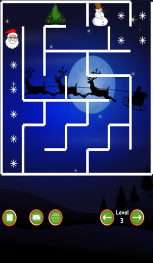 Xmas Tree Maze (santa vs the snowman)(圖1)-速報App