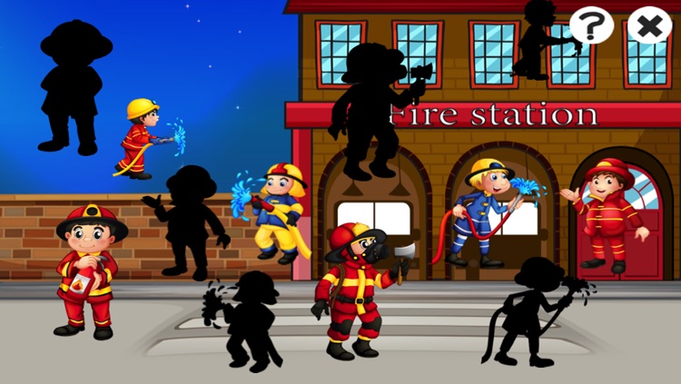 A Firefighter Learning Game for Children: Puzzles, games and riddles with firemen