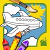 Planes Coloring Book