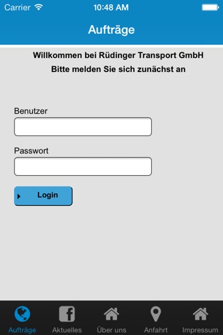 Rüdinger App screenshot 2