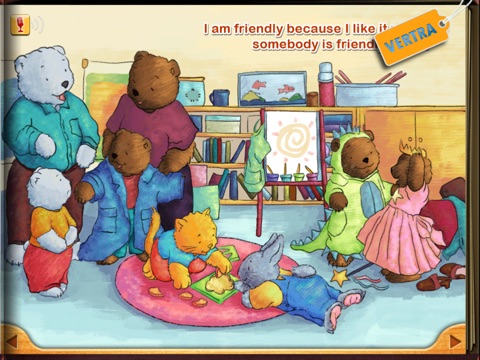 Finger Books-Little Bear And Friends HD screenshot 3