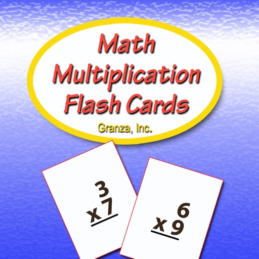 Math Multiplication Flash Cards For 2nd Grade iOS App