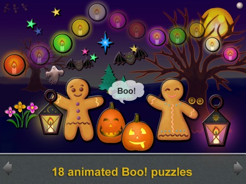 Animated Boo! Halloween Magic Shape Puzzles for Kids and SuperKids screenshot 3