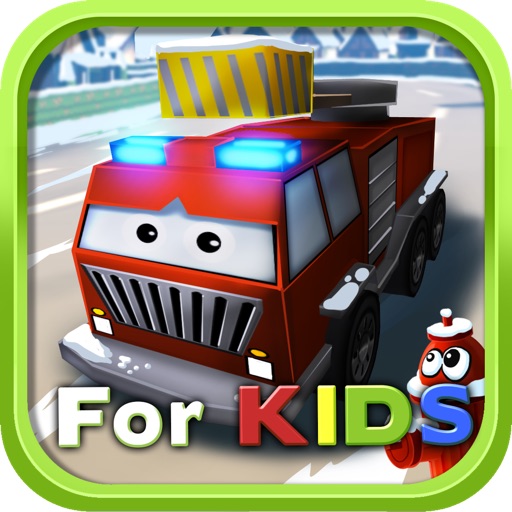 Little Fire Truck in Action - for Kids