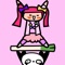 原宿ガールをいくつ積めるかに挑戦できるアプリです。