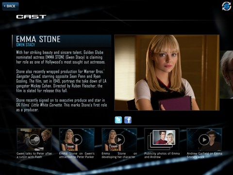 Screenshot #6 pour The Amazing Spider-Man Second Screen App