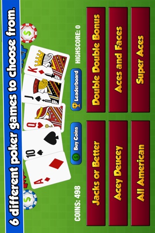 Max Pro Video Poker - Best Free 5 Card Poker Game Machine with 6 Games in 1 screenshot 3