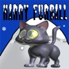 Harry Furball Downhill Cat