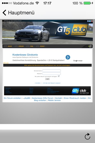 GTXClub screenshot 2