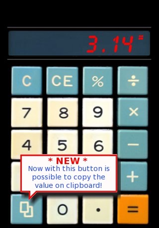 OldCalc screenshot 2