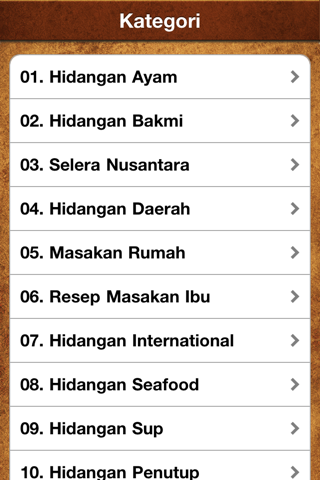 Buku Resep Screenshot