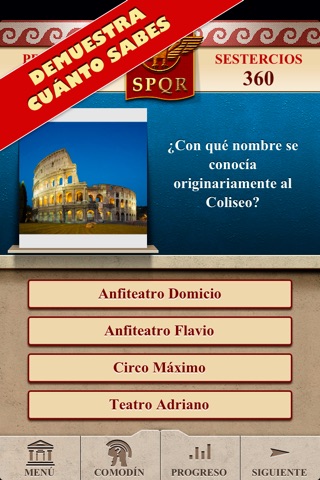 Genius Quiz History of Ancient Rome Full screenshot 2