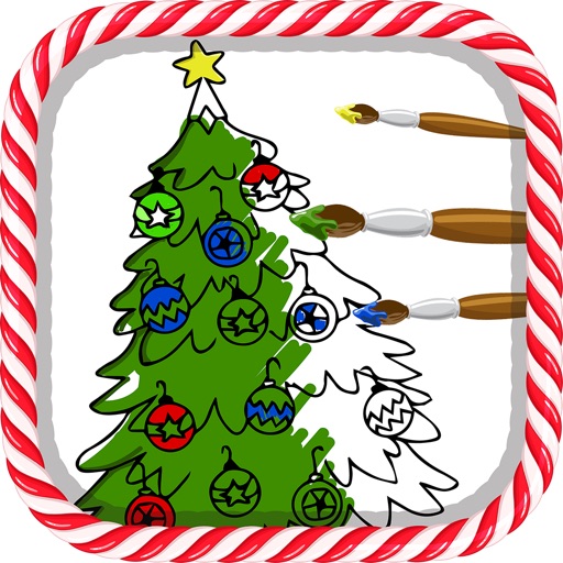 My Big Christmas Coloring Book iOS App