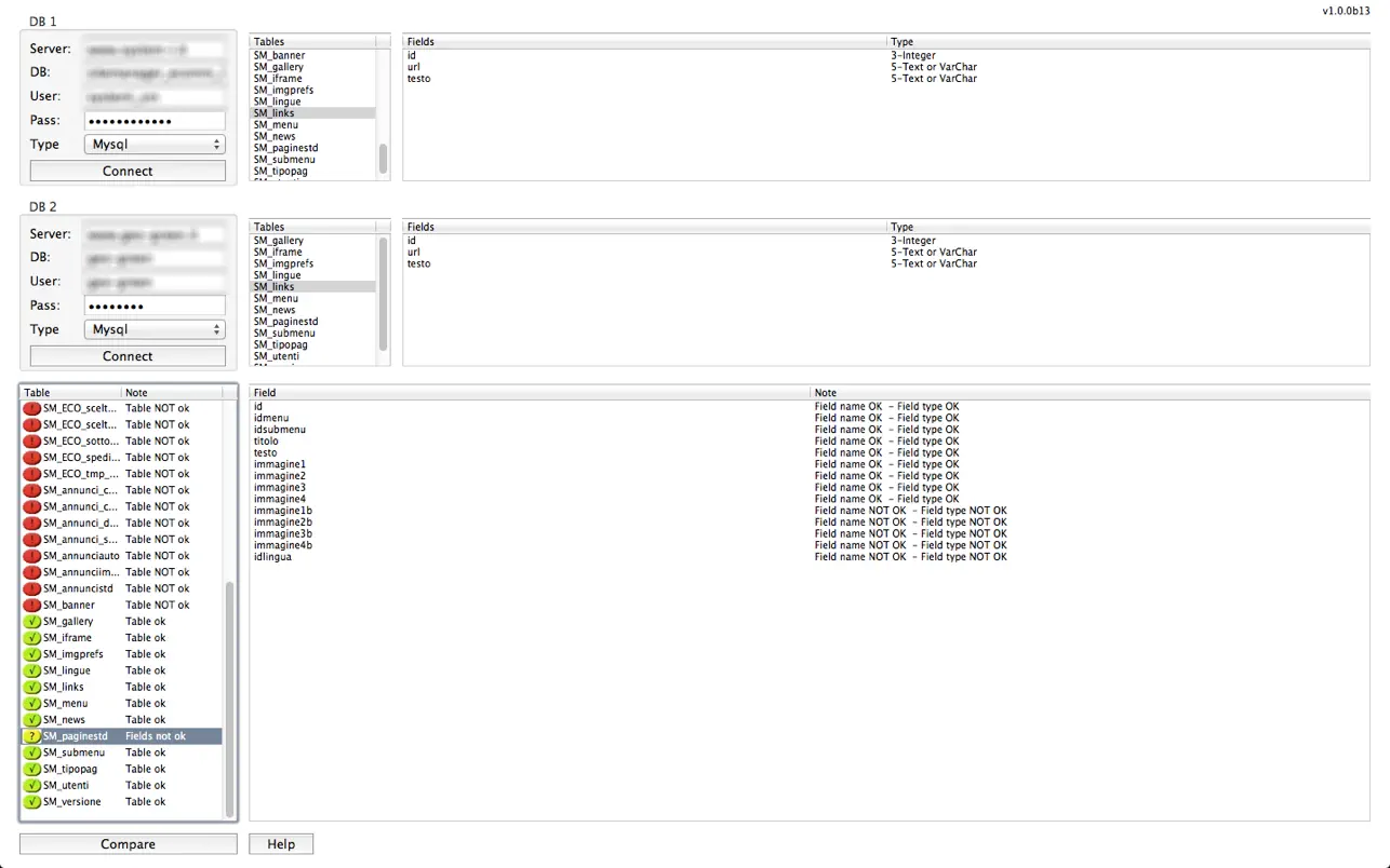 #4. System-i DBcompare (macOS) Tekijänä: System-i snc