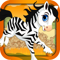 Zebra Runner - My Cute Little Zebra Running Game