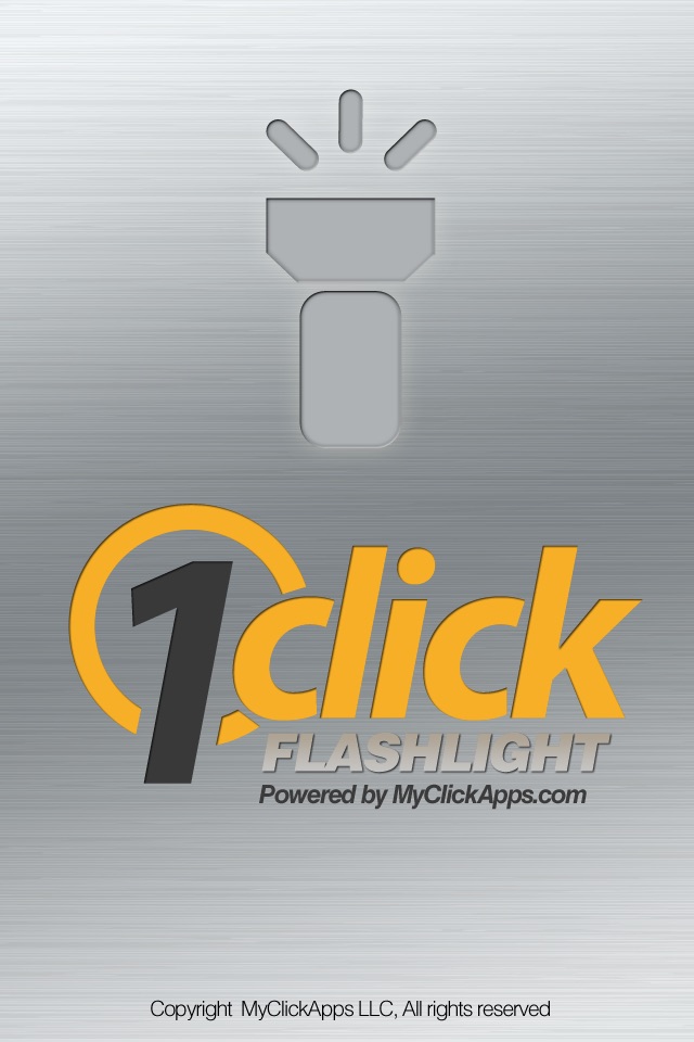 1-Click Flashlight: Fast, Simple, and now with Brightness Control screenshot 4