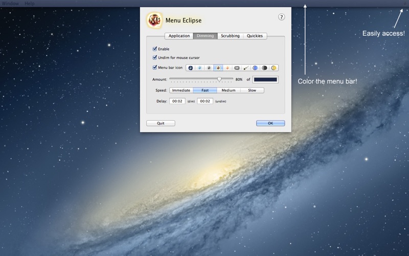 Screenshot #2 pour Menu Eclipse 2
