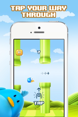 Flying Bird 3D screenshot 2