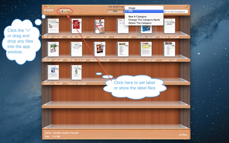 Screenshot #1 pour Bookshelf - Library