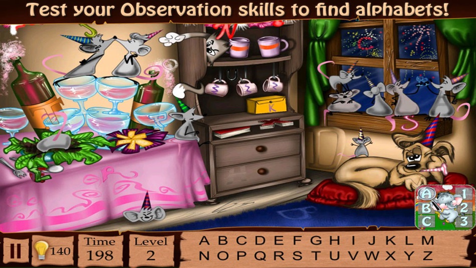 #1. Hidden Alphabets & Hidden Numbers (iOS) Podle: atul patel