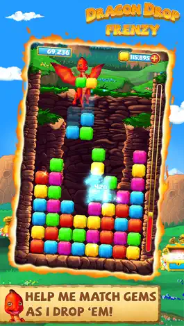 Game screenshot Dragon Drop Frenzy - Match 3 Games mod apk