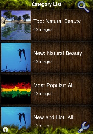 Natural Beauty Backgrounds Lite screenshot 2