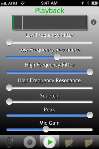 SpyApps - Listen Up:  Advanced Noise Filtering Voice Recorder and Amplifier screenshot 3