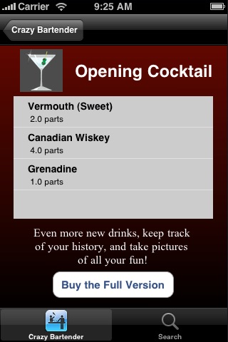 Crazy Bartender Lite