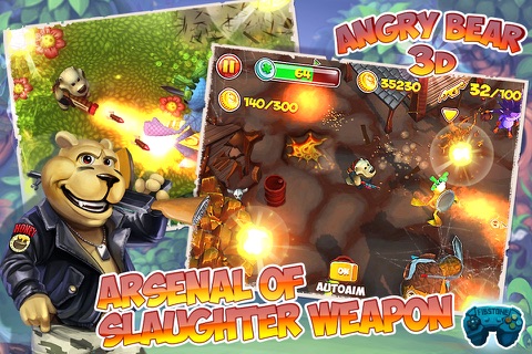 Angry Bear (3D) screenshot 3