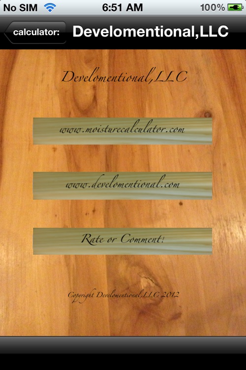 Moisture Calculator Full