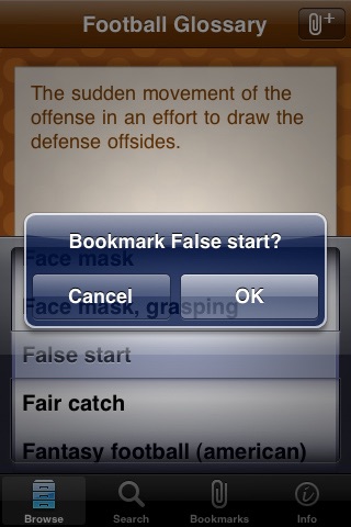 Football Glossary screenshot 3