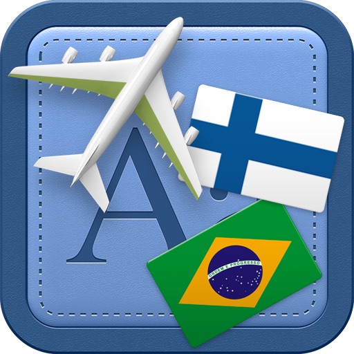 Traveller Dictionary and Phrasebook Finnish - Brazilian icon