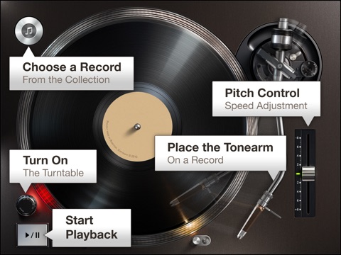 Turnplay - The #1 vinyl record player for iPad screenshot 3