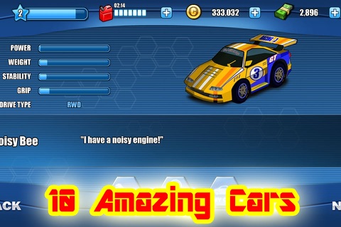 Racing Heroes™ -The Tiny BMX Off-road Crazy Race Game screenshot 3