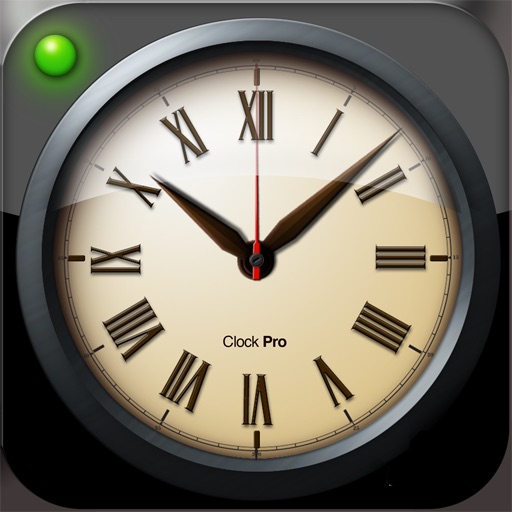 Clock Pro Free - Alarms, Clocks & Alarm Clock icon