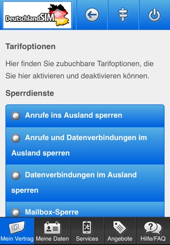 DeutschlandSIM Servicewelt screenshot 4