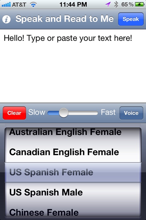 Speak and Read to Me - Text to Speech