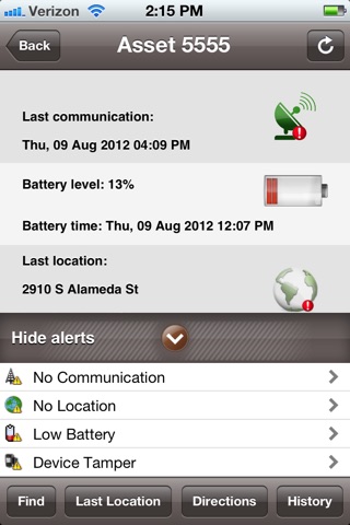 Omnilink Asset Tracker Mobile screenshot 3