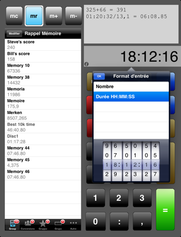 Calculator Brain for iPad screenshot 3