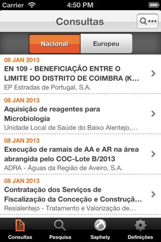 Alerta de Negócios screenshot 2