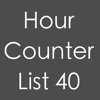 Hour Counter List 40