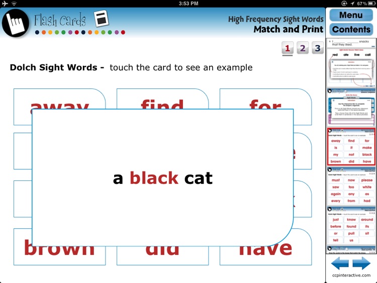 High Frequency Sight Words - Common Core screenshot-3
