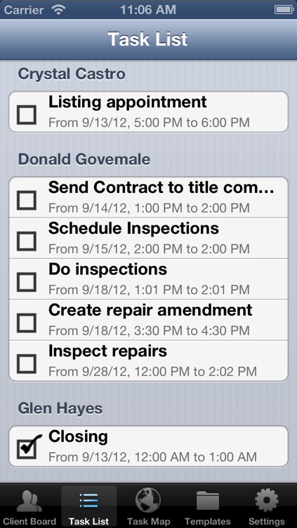 Client Board screenshot-3