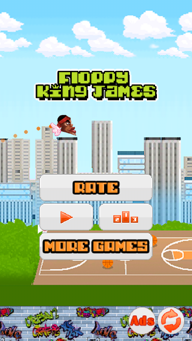 Floppy King James in: Basket-ball Chase and Impossible Hoop Bouncingのおすすめ画像4