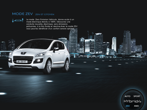 Peugeot 3008 HYbrid4 screenshot 2