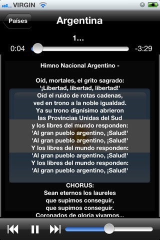 World National Anthems (With Lyrics) screenshot 3