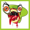 Alien Zombie Bug Face
