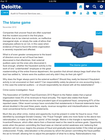 Deloitte Middle East Point of View Magazine screenshot 4