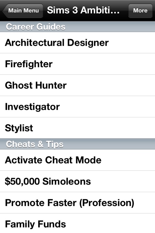Pro Cheats - The Sims 3 Games Edition